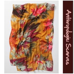 Anthro “Maize Floral Scarf” by Echo